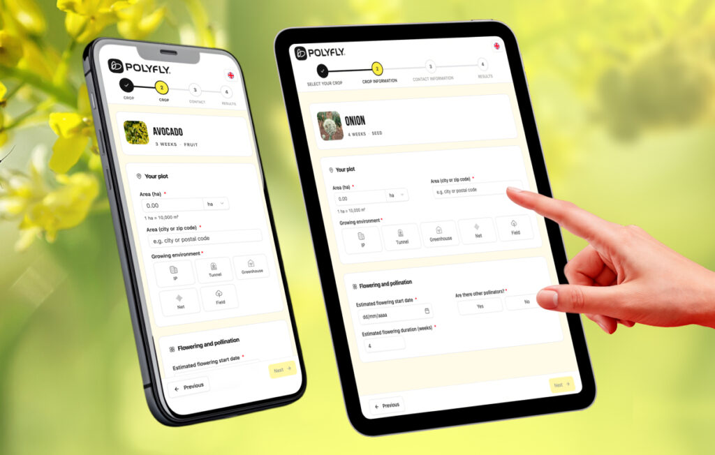 How Polyfly’s calculator works: the first step toward precision pollination